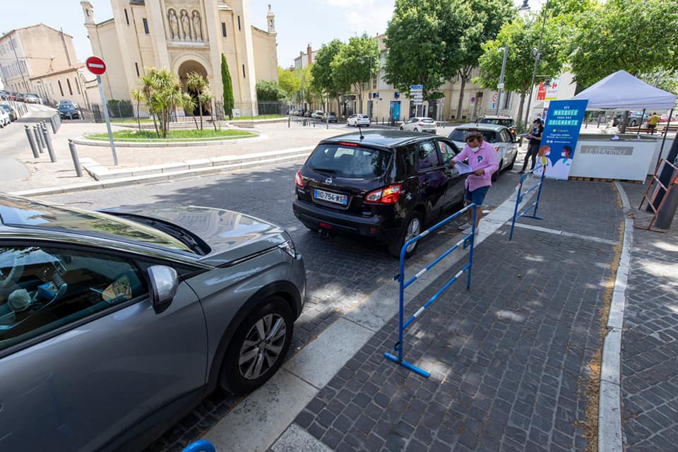 Destimed's tweet photo. #Marseille  #Desmasquespournossoignants - Fabrice Raffo: "Nous, les entrepreneurs, sommes différents, peut-être, mais dans l’urgence, on sait faire vite et bien !" ↘️https://t.co/SWsgI1L1fS
▶️72 344 € récoltés ▶️711 donateurs- 😷52 300 masques distribués https://t.co/LigTlYax0r