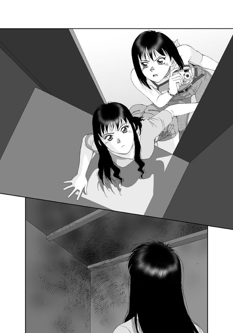 愚作「かごめかごめ」からセリフ無し絵その,9
この頃の漫画はペン入れの時にフキダシも描いてた場合もあるので消せないページもあります
擬音も消せる時だけ消しています
色々悪あがき修正もしています
_φ(°ー°;) 