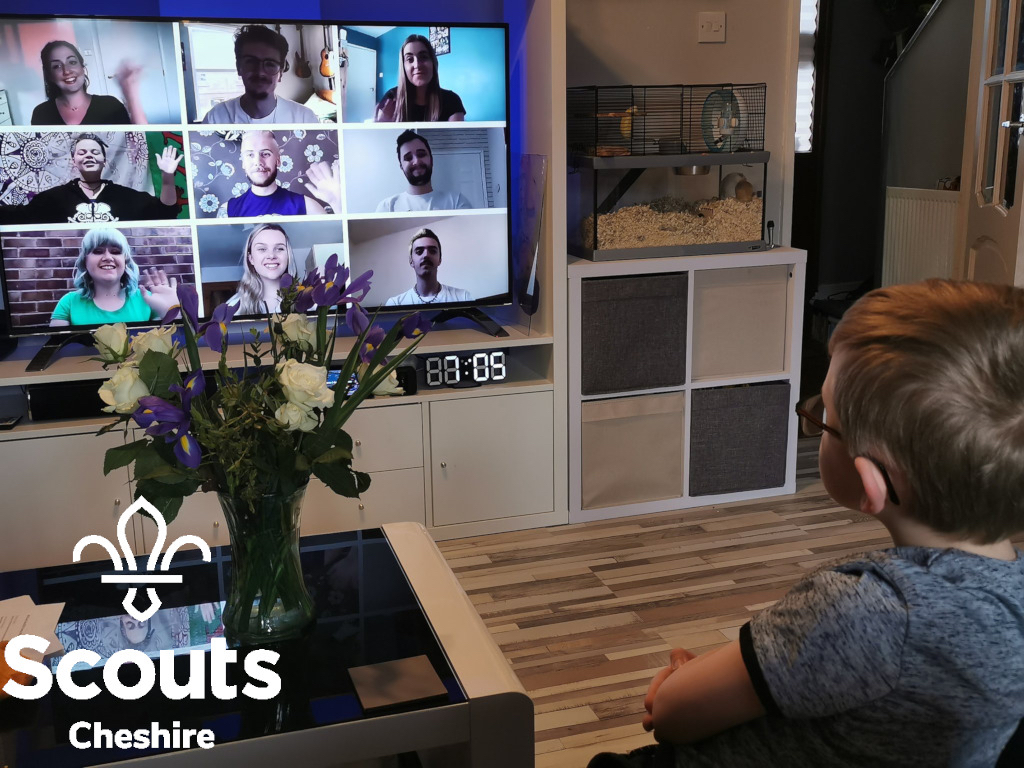 CheshireScouts's tweet photo. #ThrowbackThursday to #VirtualCuBe2020 🖥️ #TBT the highlights of when Cheshire Scouts came together as a County 1-3 May 2020 for an awesome weekend's 🏕️ digital camp. Click to watch 📽️ https://t.co/UK5Xgszl4w https://t.co/5AJhmECY32