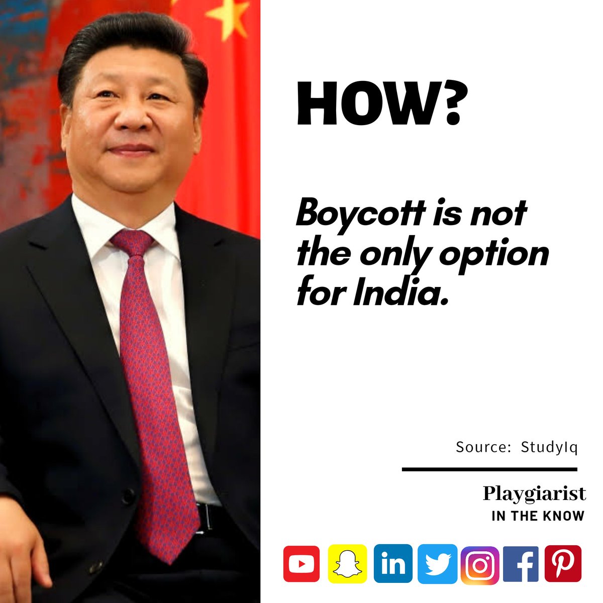 playgiarist's tweet photo. Multiple ways India can hit back China.

https://t.co/d3nEXfIwD5

#chinaindiaborder #LadakhBorder #LadakhBorder #LAC https://t.co/mMknm5M3IG