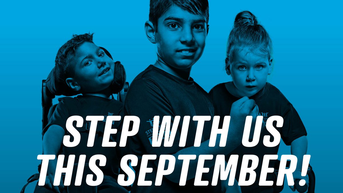 There has NEVER been a better time to STEP! Too much screen time? Get out, get active and get into STEPtember - Join us from September 1st and take 10,000 steps a day for children and adults living with cerebral palsy. Find out more at steptember.org.au