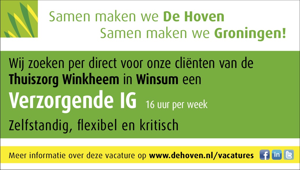 RT = tof!
Meer info:
dehoven.nl/werken-bij/vac…