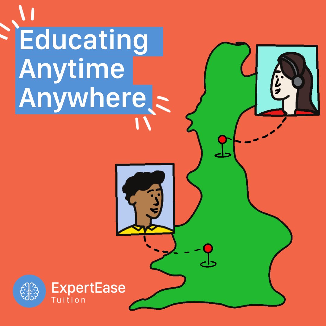 ExpertEaseTutor's tweet photo. The beauty of our online tutoring is that you can do it from anywhere, at any time, adding flexibility into learning.
 
#FlexibleLearning #RemoteEducation #School #OnlineTutor #OnlineLessons #OnlineClassroom #SecondaryEducation #EducationSupport #ExpertEaseTuition #Learning https://t.co/6YKhDyQ1l6