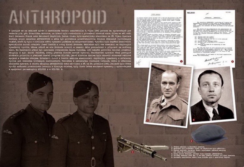 Malá hrstka hrdinů, pouhých sedm statečných zpravodajců ze skupiny Anthropoid. Přesto změnili osud této země.  Naše vděčnost nedokáže být dost velká, ale jejich inspirace je pro nás věčná. Nikdy se nevzdávat a nebát se ani mnohanásobné přesily. #nikdynezapomeneme