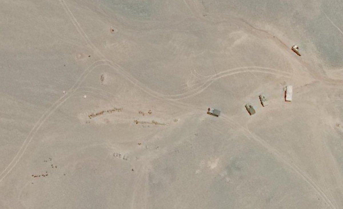 In response to these likely incursions, it appears that Indian forces have begun construction of a major permanant position overlooking that section of the LAC. This imagery from May 21st shows it under construction with significant activity from diggers.