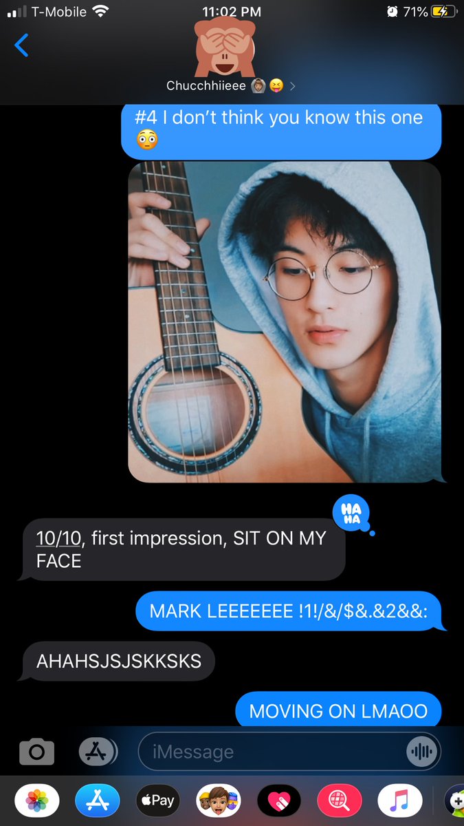 #4 Mark Lee (the first cousin went to see SuperM with me and she loves him too haha)