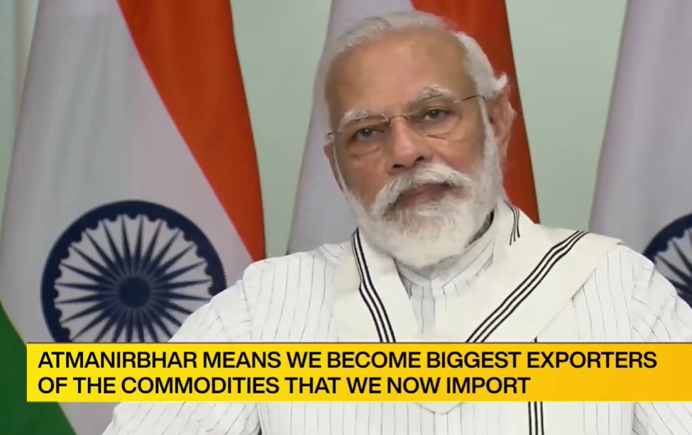 What we import today, we will become the biggest exporters of the very same products, this is what we mean by  #AatmaNirbharBharat, says PM  @narendramodi