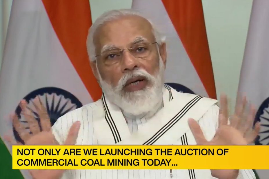 We are not just launching commercial mining in coal sector today, we are freeing coal sector from decades-long lockdown- states PM  @narendramodi