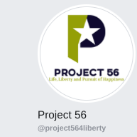 Notably, Project56 seems to have changed its name from Project564Liberty to just "Project 56," which refers to a series of nuclear tests carried out by the US.So yep, just an armed group -- named after nuclear weapons -- calling on people to "take matters into their own hands".