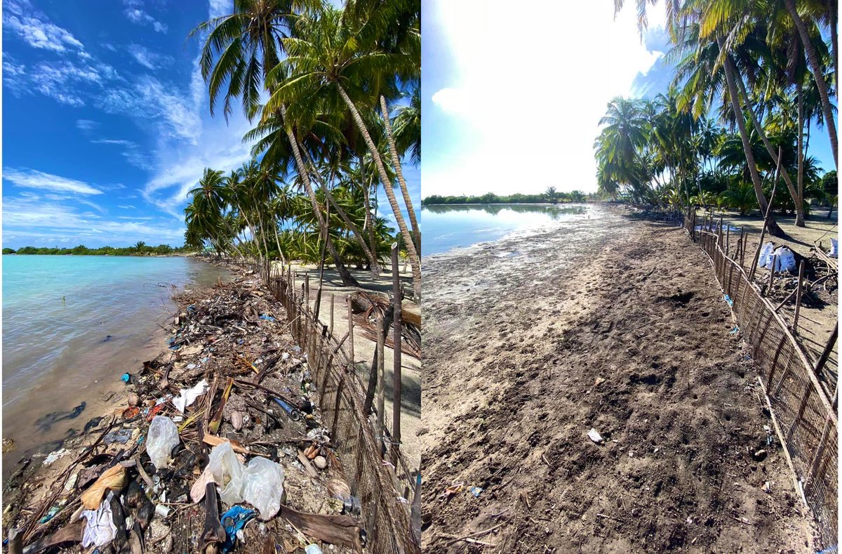 The results of unity.
Amazing 💙🌊🌴🇲🇻👏🏻👌🏻.
@RameezRomey 👌🏻🌱
Mangroves kolhu roavejje tha. 
ފުރަތަމަ  ދޮހާ  ސާފުކެރުމުގެ  ކުރިއާ  ފަހުން  އަޅާ  ކިއުން!
#ކުނަހަންދޫ_ޒުވާނުން