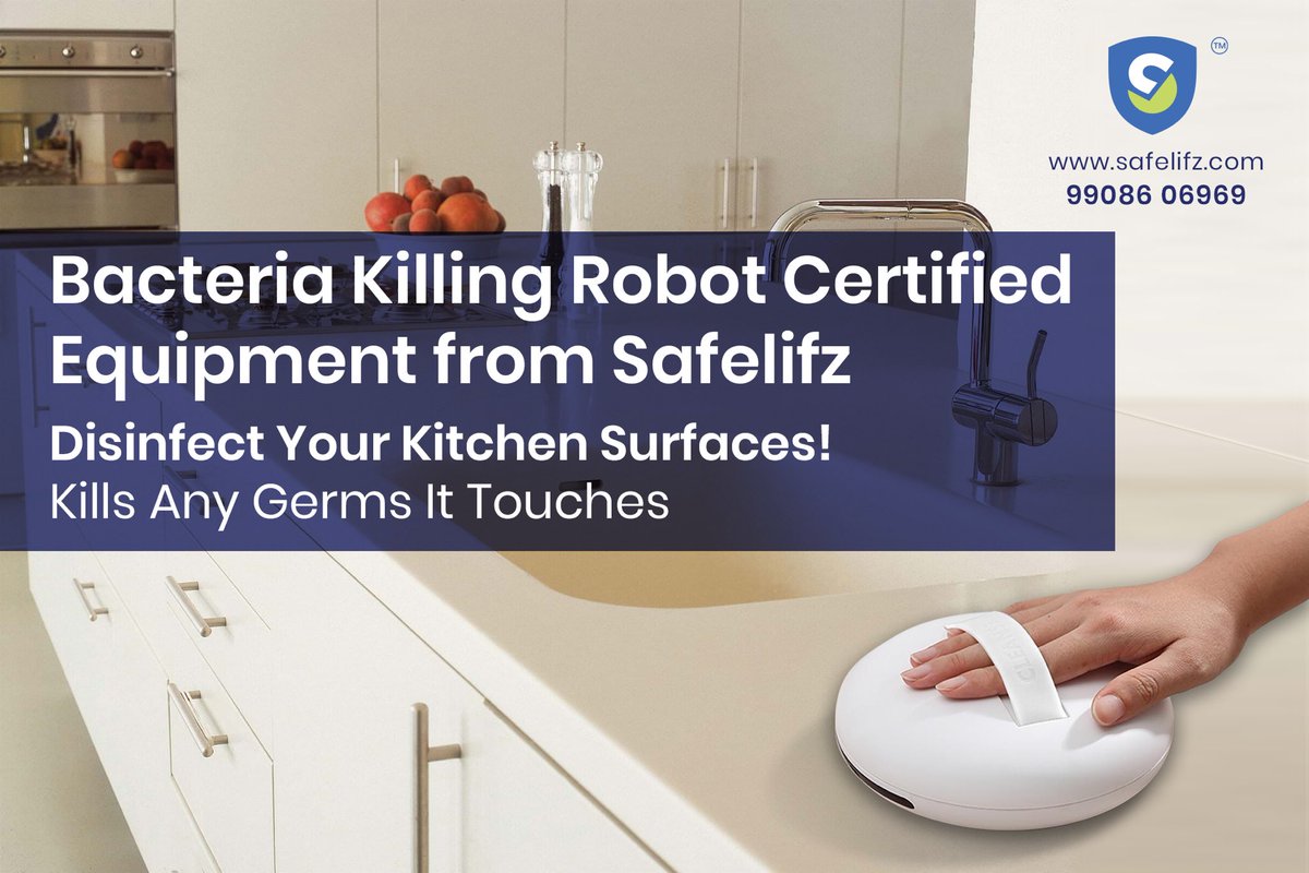 safelifz's tweet image. Bacteria killing robot which disinfects by UV-C lights, without any chemicals 
#uvcsterilizer #bacteriakillingrobot #robotsterilizer #safelifzproduct #robotvirus #travelrobot #autocleanse #disinfectantrobot