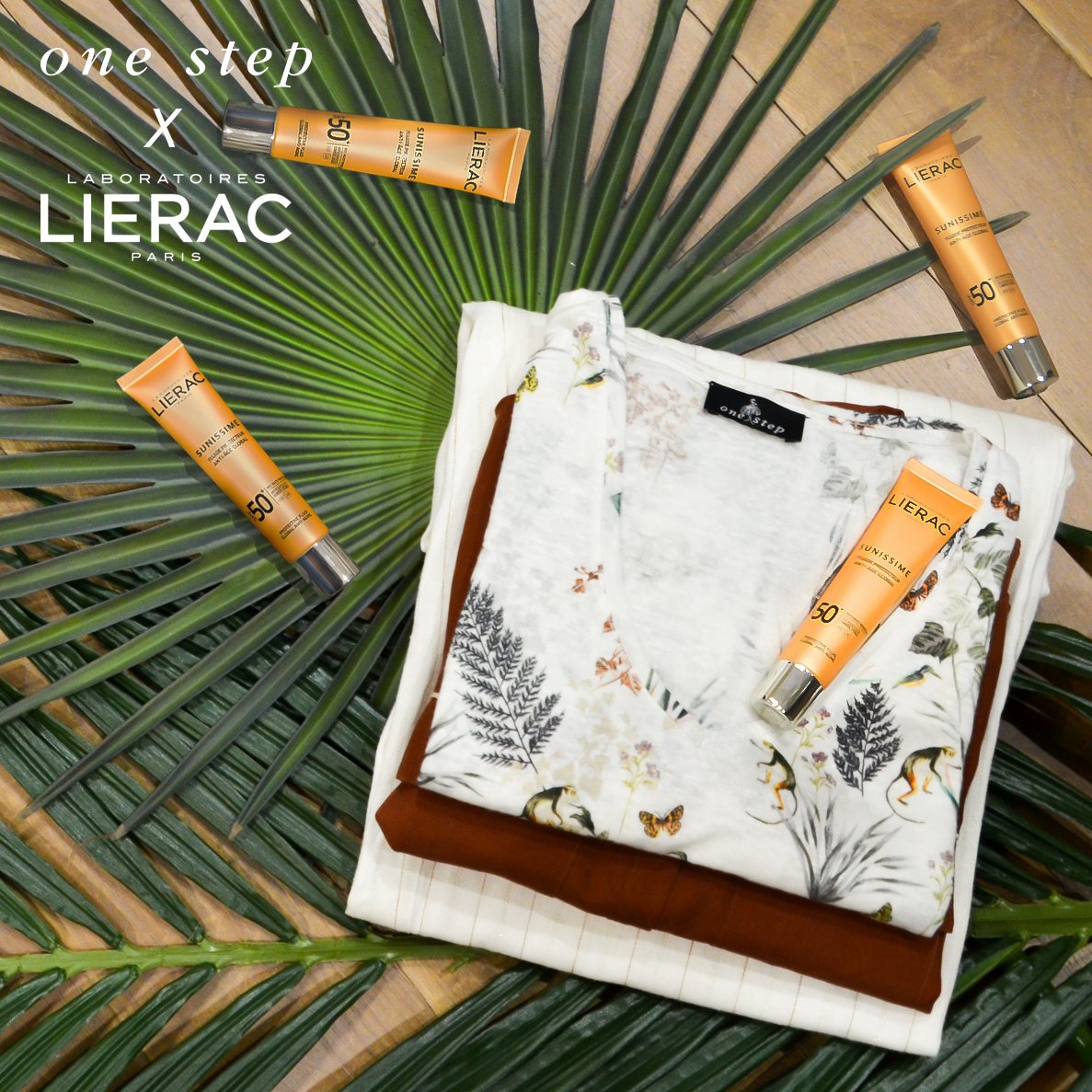 Des envies de shopping estival ☀️ ?
SUNISSIME s'installe chez <a href="/onestepofficiel/">One Step Officiel</a> pour préparer les vacances 😎 Profitez de 20 % sur votre article préféré sur l'eshop One Step du 15 au 13 juillet avec le code LIERACXONESTEP 🛍👗👚👖 
#shopping #onestep #solaire #Sunissime #bonplan