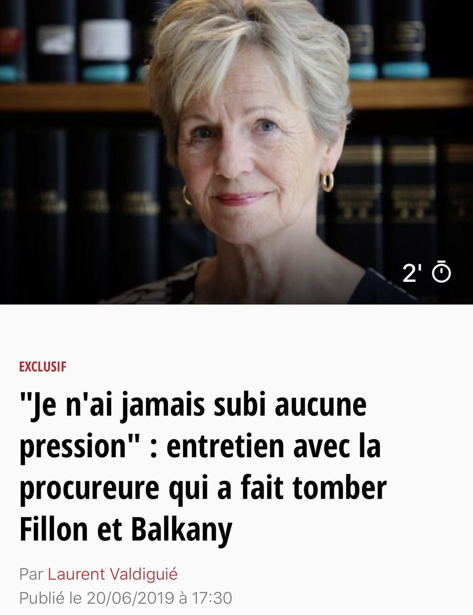 BrunoRetailleau's tweet image. Qui croire, Eliane Houlette en 2019 ou Eliane Houlette en 2020 ? 

Il fallait détruire le candidat Fillon et tout a été mis en œuvre pour cela.