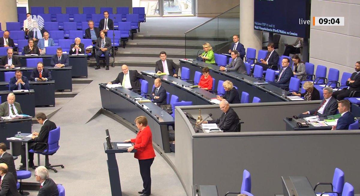 The EU Council presidency presents a great challenge, says German chancellor Merkel in parliament: “We have to overcome the impact of the  #coronavirus pandemic and at the same time make Europe more resilient and future-proof” #EU2020DE  https://twitter.com/J_Wettengel/status/1273500337664638976