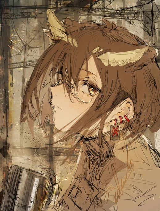無題 #アークナイツ https://t.co/MXBEoQ30n8 