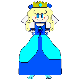 リップブルー姫 リップブルー姫 新しいプロフィール画像 私の新しいドット絵です よろしくお願いいたしますわ