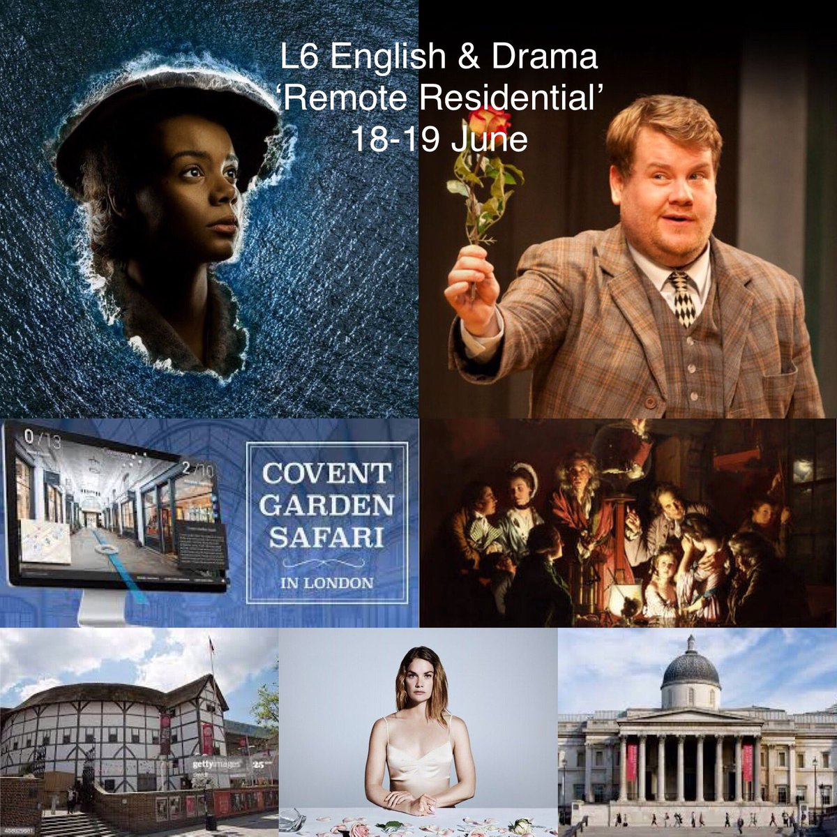 STP13_18English's tweet photo. Excited to kick of our Literature Festival tonight with our L6 ‘remote’ trip! Virtual tours, plays, lectures and fun! #StPetersTogether #StPetersAtHome https://t.co/NxQW4FrOCl