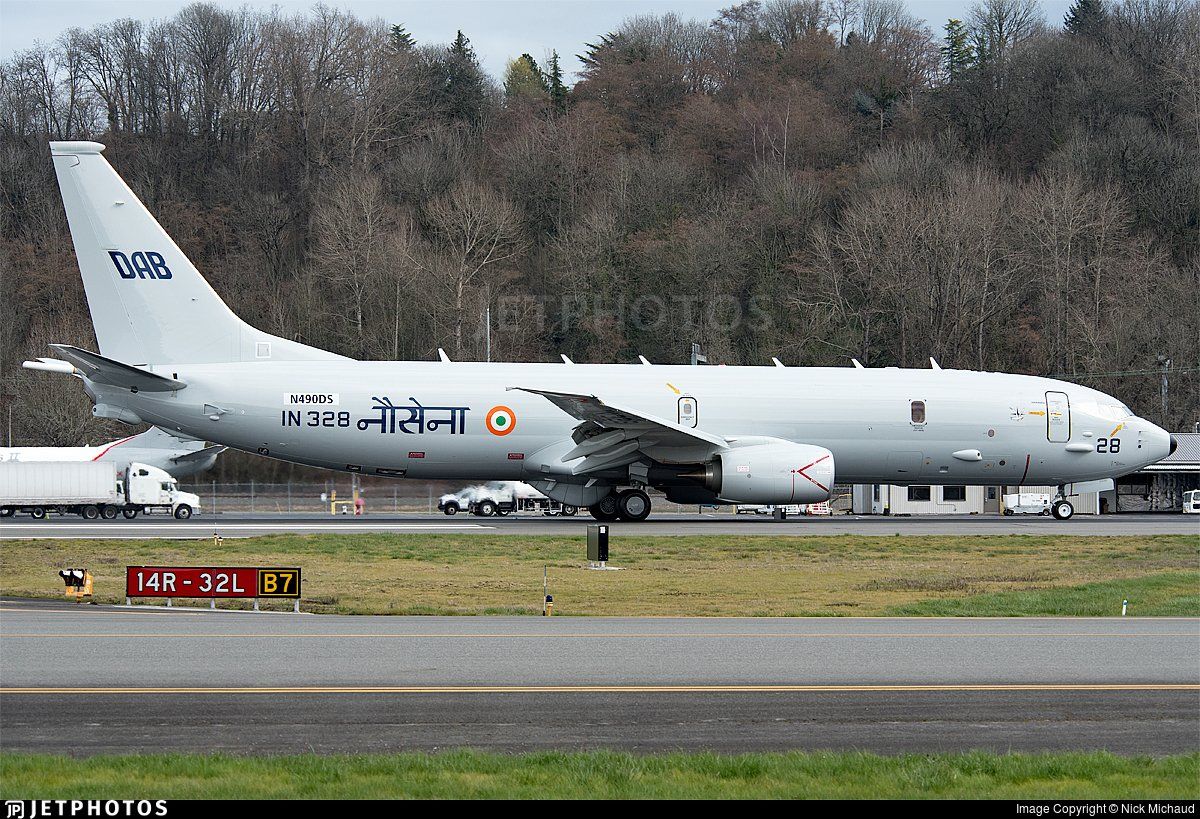 Ns Rajali Pic1: 8 P-8I Neptune MPAs lined up at INS Rajali. The base is also ...