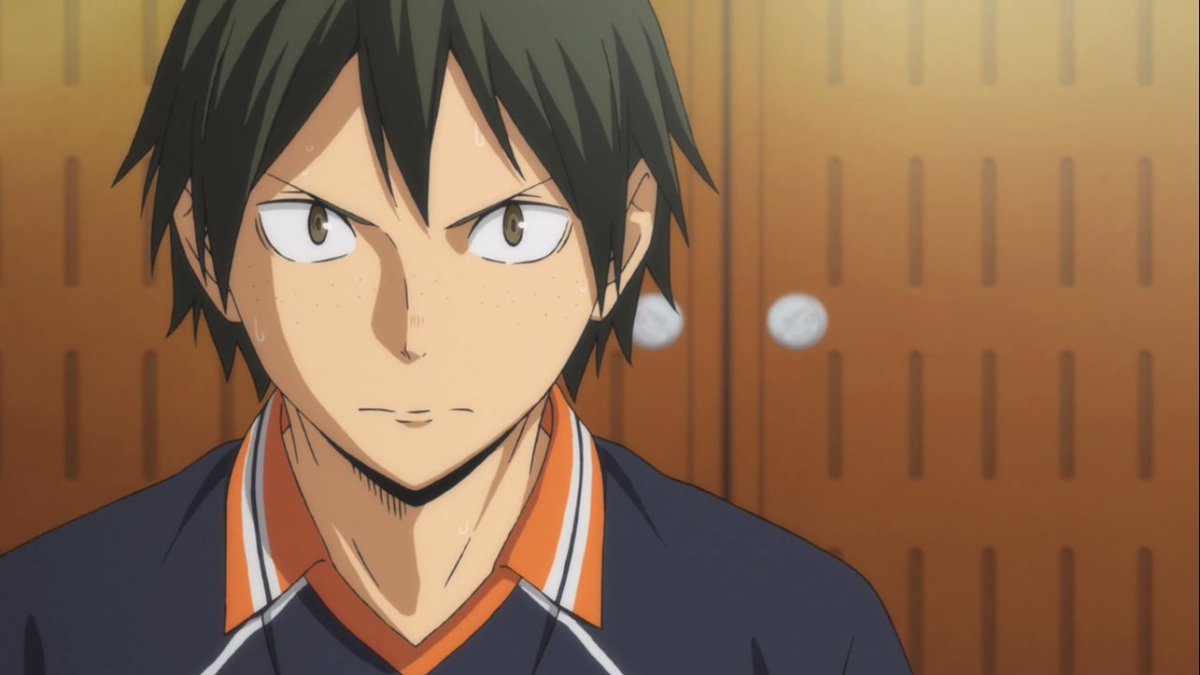 Yamaguchi Tadashi/Lee Chan- last but not least- the babies- jk not babies anymore- look soft and cuddly- but intimidating as heck when they get In The Zone