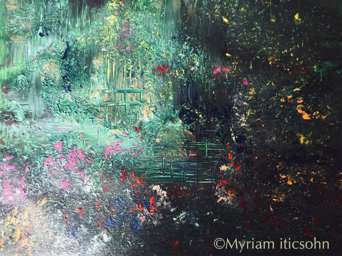 myriamiticsohn's tweet image. Waouh!!! #impressionism #abstractpainting #newtechnic #NewWork #NewWorld #          myriamiticsohn.com