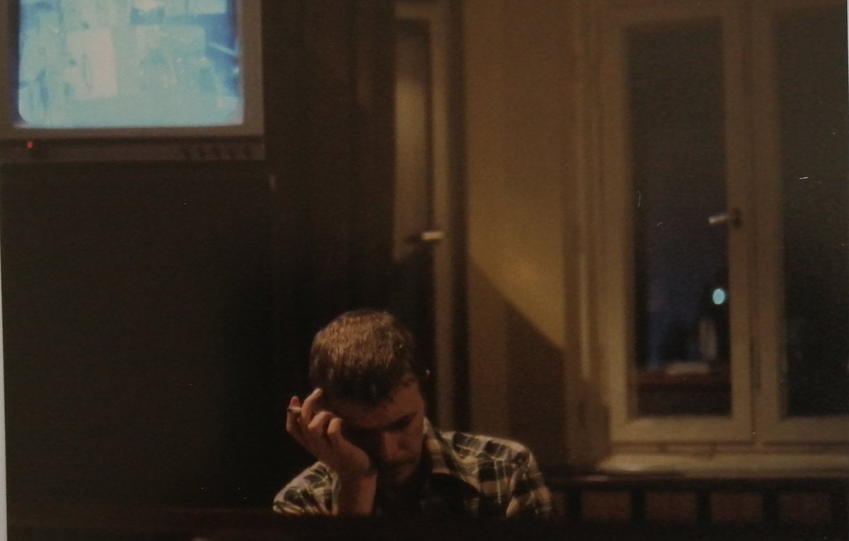 Every picture tells a story. David Bowie at Hansa studios writing Heroes.
Image by Tony Visconti.
#BowieForever