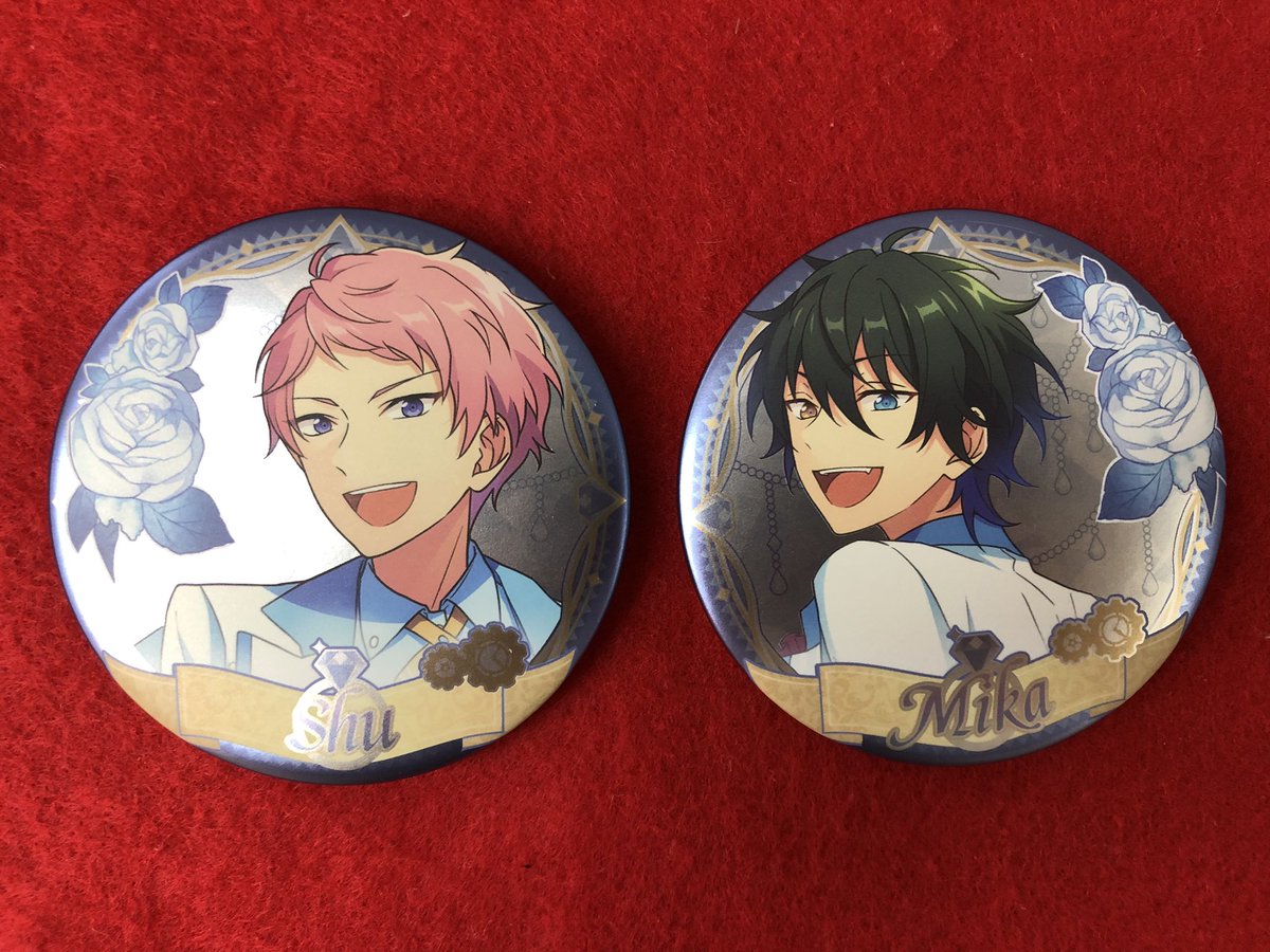 入荷情報】 海外限定販売、4周年絵柄缶バッジの 「#斎宮宗」さんと