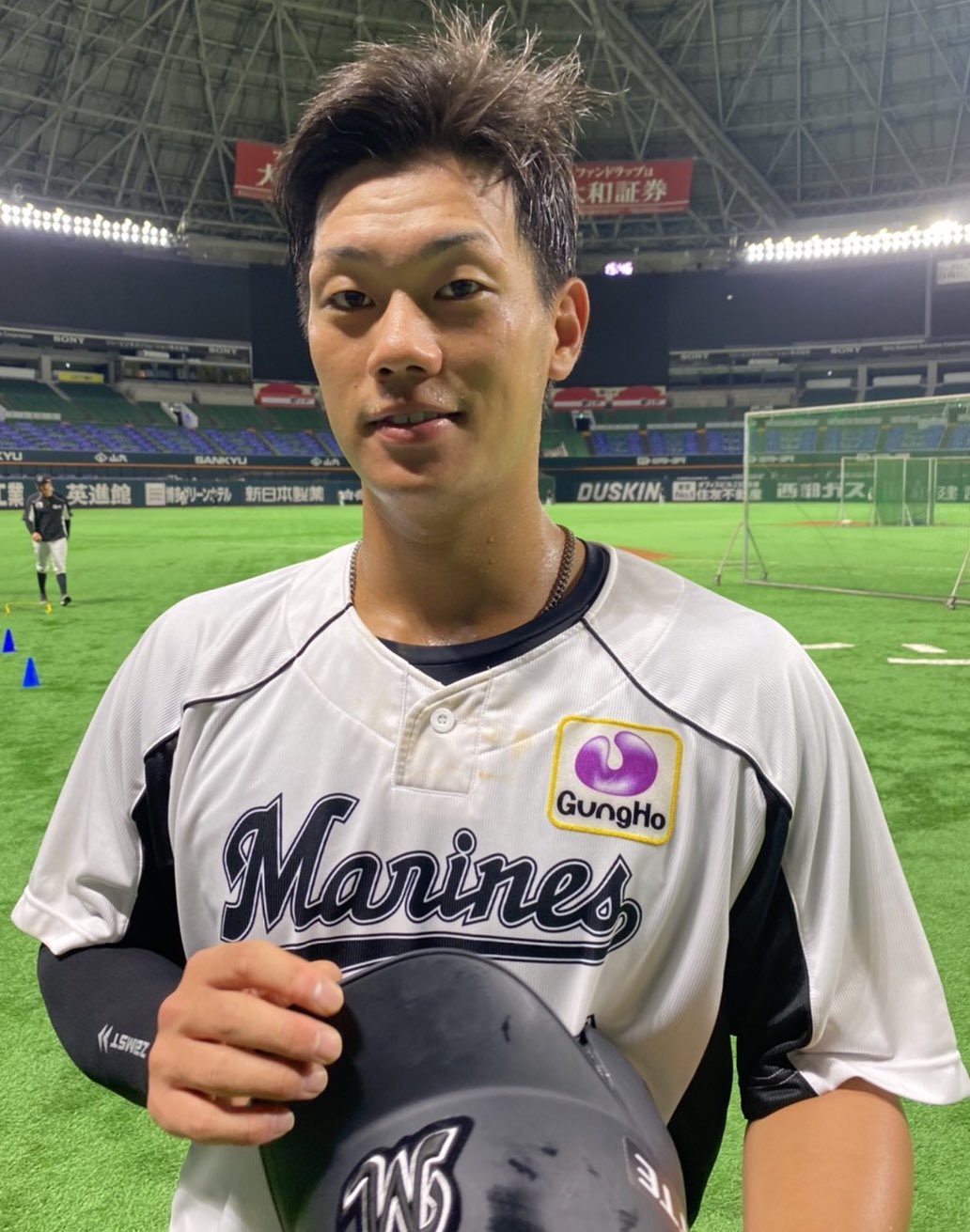 千葉ロッテマリーンズ 福田光輝 2020年支給ユニフォーム