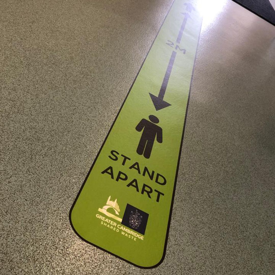 Footprint_SG's tweet photo. It's been a really busy couple of weeks supporting our customers as they get back to something closer to normality. We've provided them with high quality social distancing graphics, to help them protect their teams and visitors!

#floorgraphics #socialdistancing  #safetysignage https://t.co/iIdO0J79ug