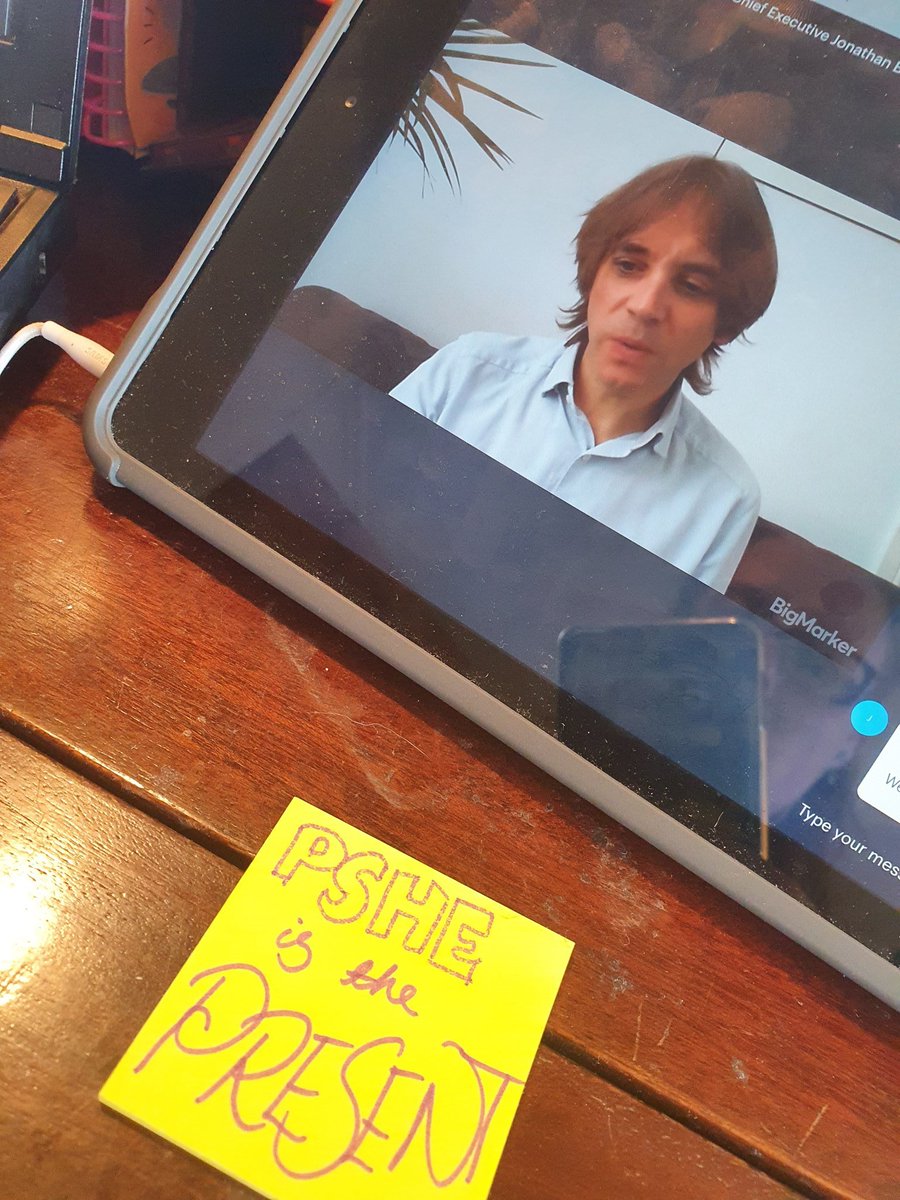 The most relevant training I have had this morning at the @PSHEassociation online conference. And the most inspirational closing address from Jonathan Baggaley. #Bringit September. I am ready for you and I am ready to support the children. #pshe2020 #recovery #refocus #readiness