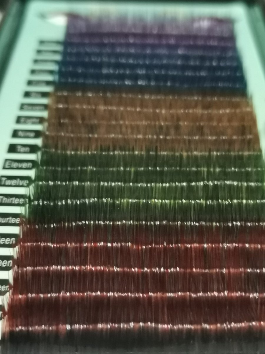 bysuneyelash's tweet image. Color extension eyelash Soft, Nature!