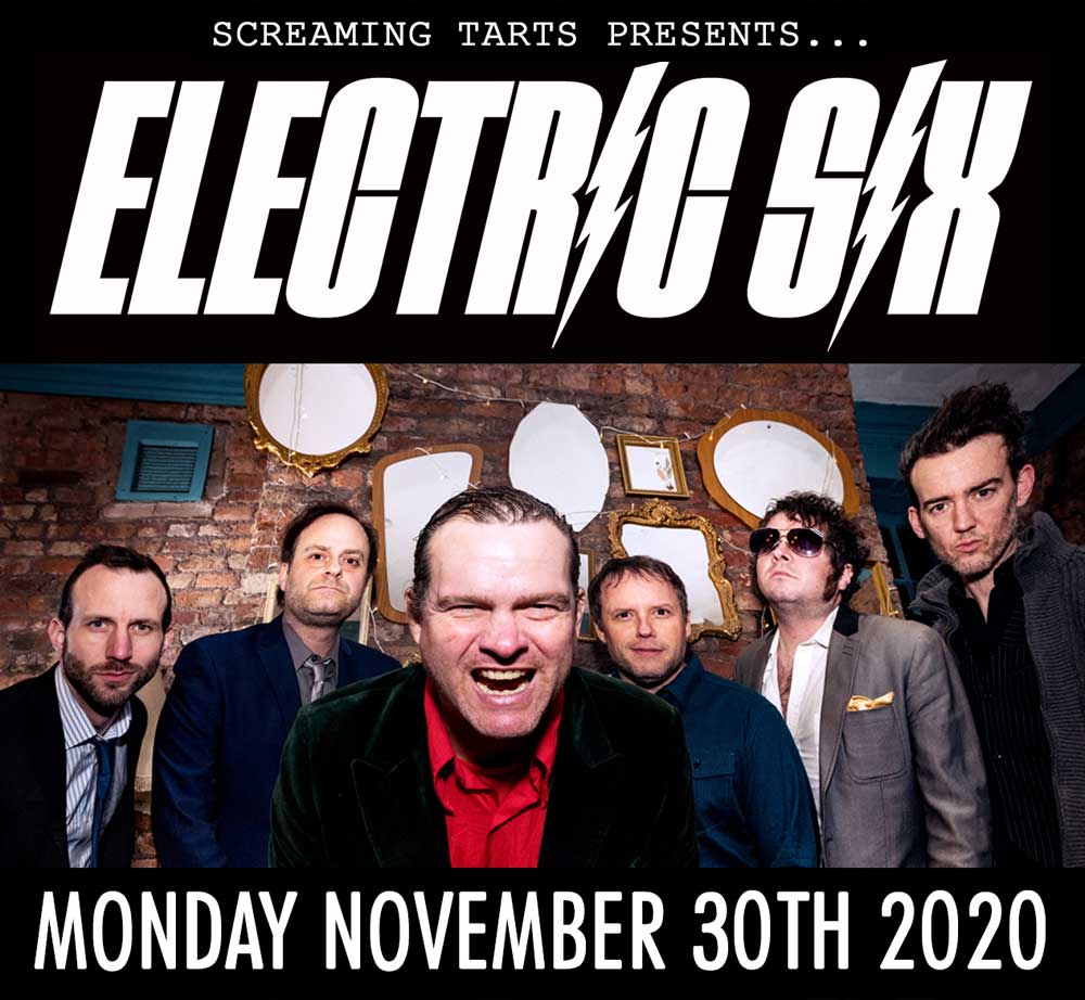 Electric Six are back and ready to party with all of their UK fans!!
Catch them live at <a href="/giveitsomewelly/">The Welly</a> this year on Monday 30th November. Maximum energy and, more importantly, maximum good times!

Tickets available here: fal.cn/electric6