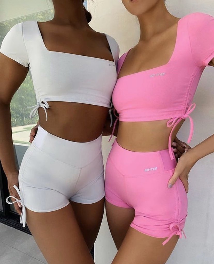 Oh Polly on X: Bo+Tee Slinky Collection is back 💪✨ Do you love the light  grey or pink more? 💖  / X