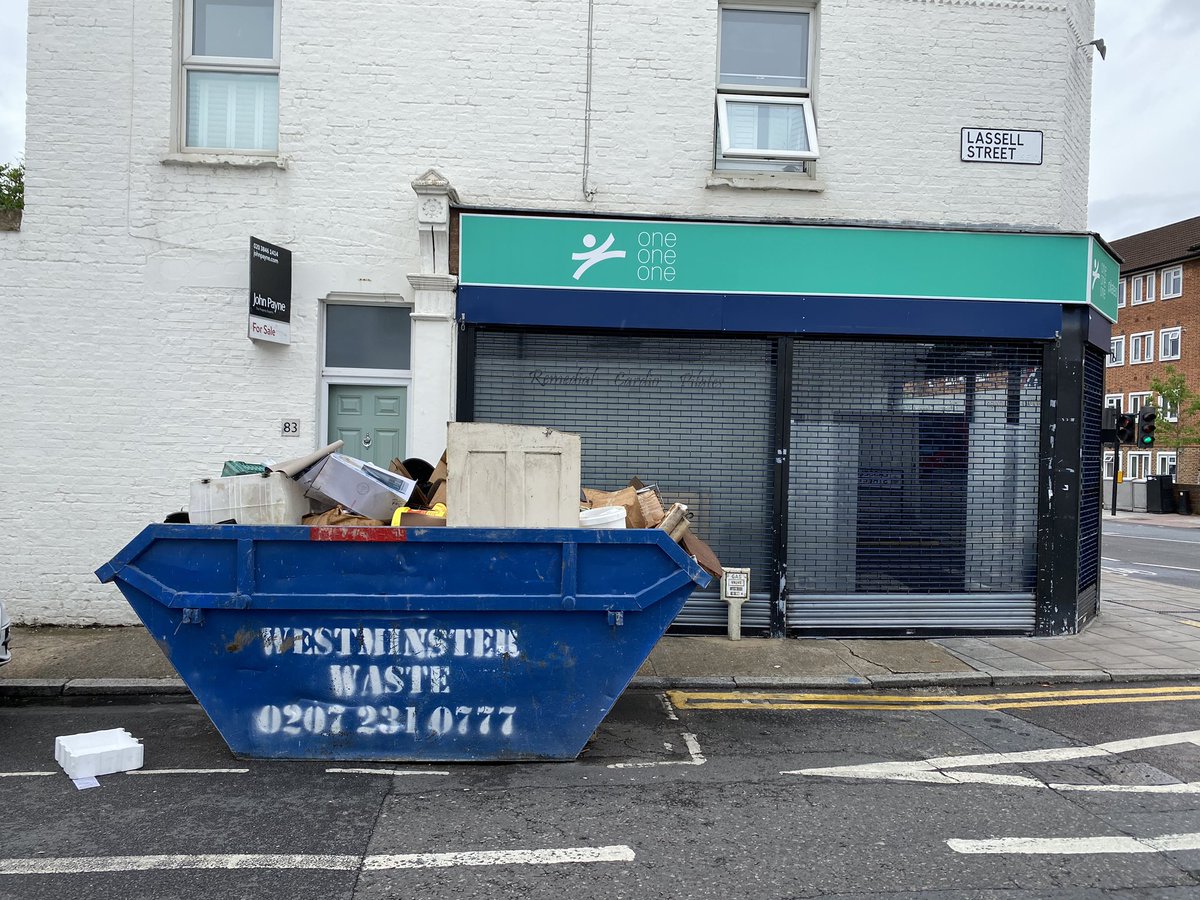 Mark Taylor (@taylor_1206) on Twitter photo Hi <a href="/Royal_Greenwich/">Royal Borough of Greenwich</a> there has been a tip outside my flat for two days (Lassell Street). It does not look like there has been permission and it is blocking access to our front door. Can this be removed ASAP? I am also trying to sell the flat and this will not help... Hi <a href="/Royal_Greenwich/">Royal Borough of Greenwich</a> there has been a tip outside my flat for two days (Lassell Street). It does not look like there has been permission and it is blocking access to our front door. Can this be removed ASAP? I am also trying to sell the flat and this will not help...