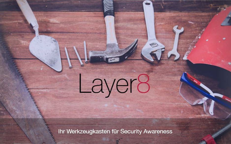 Warum Layer8?

#Phishing? 
#Ransomware? 
#CEOFraud? 
#Compliance?

Deshalb #Layer8!
Bilden Sie Ihre Mitarbeiter jetzt zu Security-Helden aus!
layer8.de #ITSicherheit #Informationssicherheit #SecurityAwareness