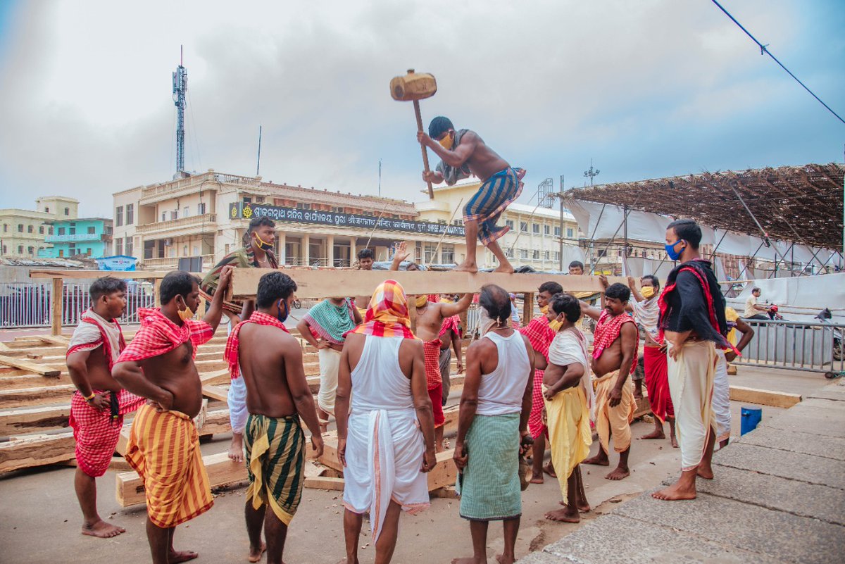 _AnsumanRath's tweet photo. #WeWantRathaJatra #RathaJatra Heart goes out to the Maharana's. (StockPics)

Jai Jagannath ! ଜୟ ଜଗନ୍ନାଥ ! https://t.co/HjthgFQztW