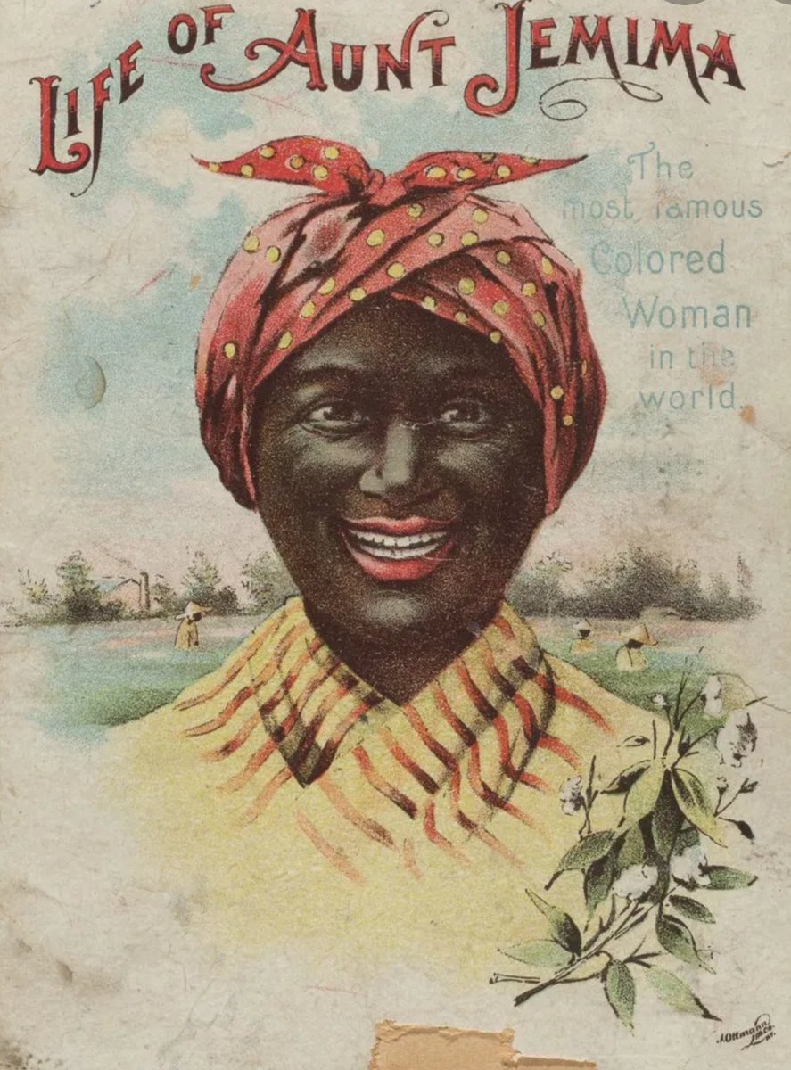  #AuntJemima has been trending since yesterday, for the first time in my 1 year on Twitter! The Mammy stereotype is the chapter I am currently writing. I'll be back at 2:30pm to discuss postcolonialism & ecocriticism in Caribbean literature & my research on the Mammy.