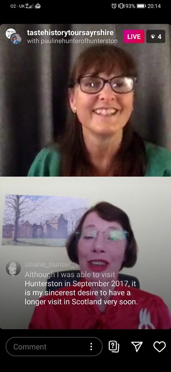 AyrshireTours's tweet image. Replay on Instagram. A live conversation with Madam Pauline Hunter chief of Clan Hunter. #itsgoodtotalk #liveconversations