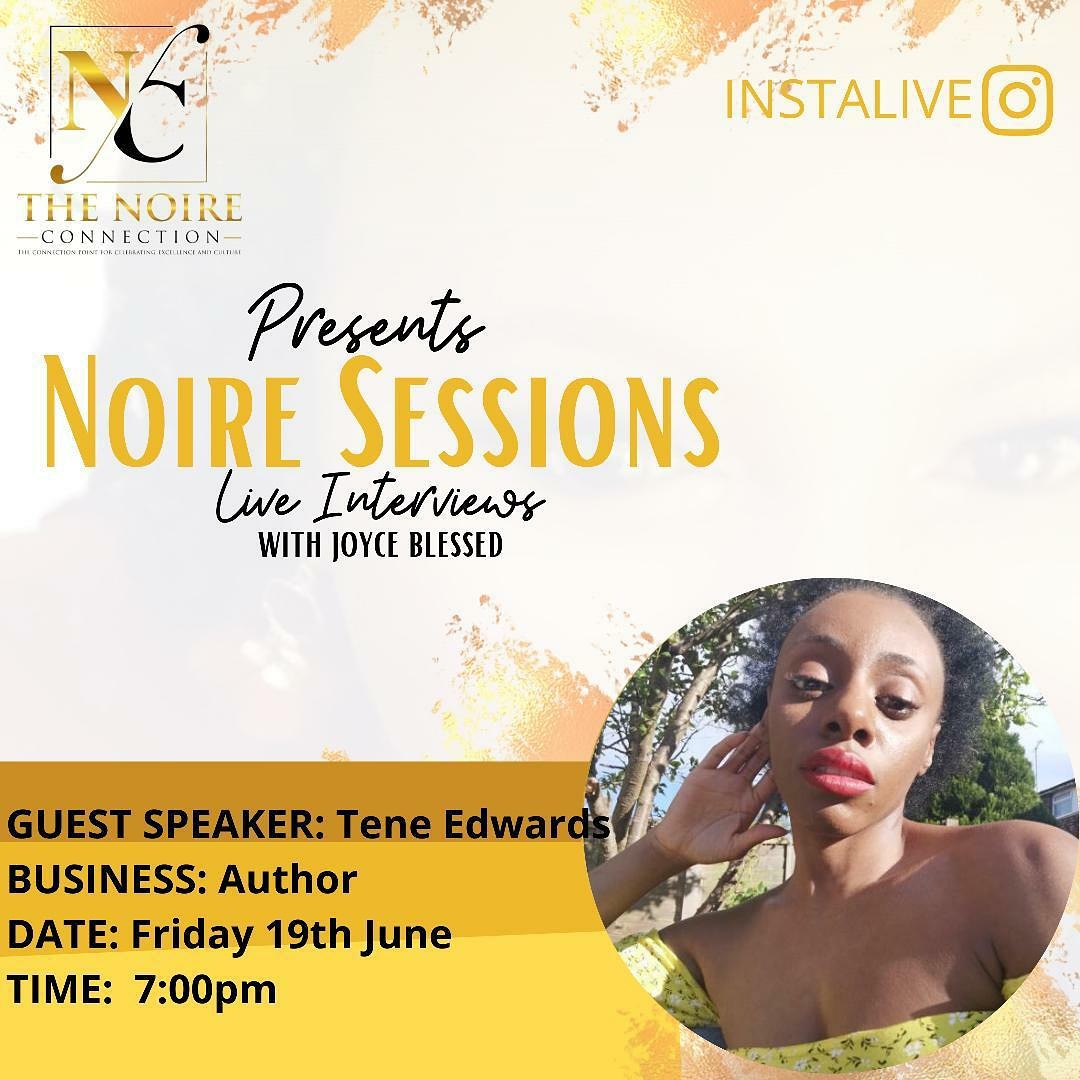 ConnectionNoire's tweet photo. Whose ready for the #noirelive session tomorrow with @teneedwards tune in to watch... you dont want to miss it 
#ThursdayThoughts #instadaily #interview #AuthorFirst #WritingCommunity https://t.co/4fs4xzSo1m