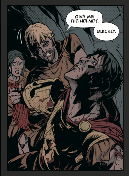 UoNClassics's tweet photo. Today! A new take on "From the 300 give but three/To make a new #Thermopylae." @kierongillen, Stephen Hodkinson &amp; @jemmapress discuss "#AncientSparta in Graphic Novels", 5pm UK: https://t.co/6DwugI84AN #helots #comics #historyofslavery #spartanwomen (with apologies to #Byron) https://t.co/2U9uuvRUGm