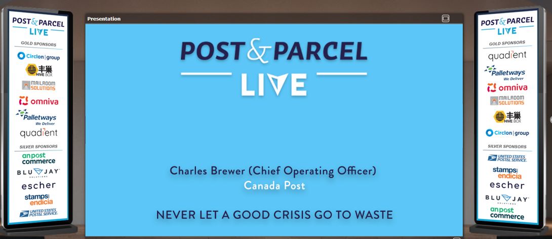 escher_group's tweet image. Great presentation was given yesterday by Charles Brewer of Canada Post at #PostandParcelLive!