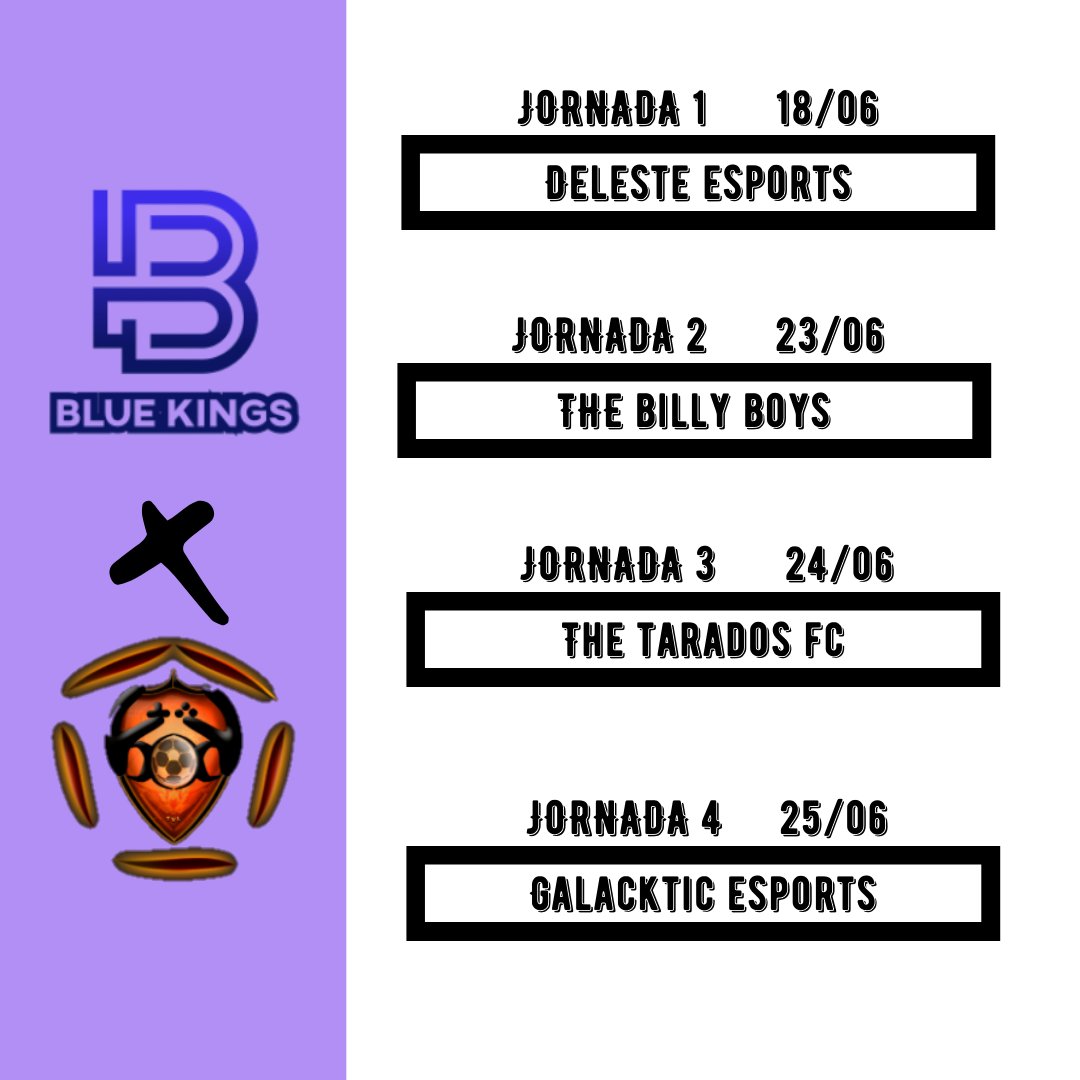 🤍¡HOY EMPIEZA LA ANSIADA COPA @TopVirtuaLeague !

💙Esperamos conseguir nuestros objetivo planteados y dar la sorpresa en el torneo.

🤍Nuestros rivales son: @DelesteEsports  <a href="/TheBillyBoysCP/">The Billy Boys eSports Clubes Pro</a> @GalactickeSport1 @TheTaradoSFC 

💙¡Les deseamos muchisisma suerte y que gane el mejor!