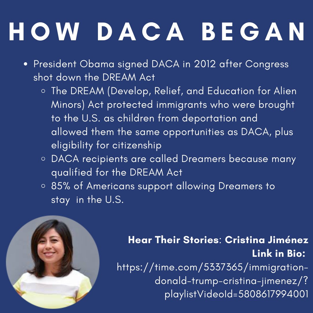 With the DACA decision imminent, it is crucial to stay informed on a civil rights issue that effects so many lives #daca  #defenddaca  #dreamer  #civilrights  #immigrant  #immigration  #undocumented  #undocumentedimmigrant  #children  #undocumentedstudents  #undocugrads  #immigrantrights