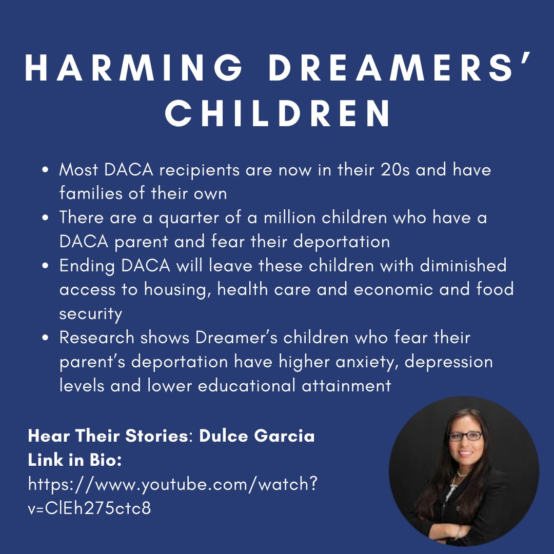  @Americasvoice  @unitedwedream  @defineamerica @alinoorani  @ailanational  @immcouncil  @iamanimmigrant @undocuprofessionals  @WeAllGrowLatina @dreamerfund  @supportkind  @gabypacheco1 @FrankSharry  @KidsImmigration  @MigrationPolicy