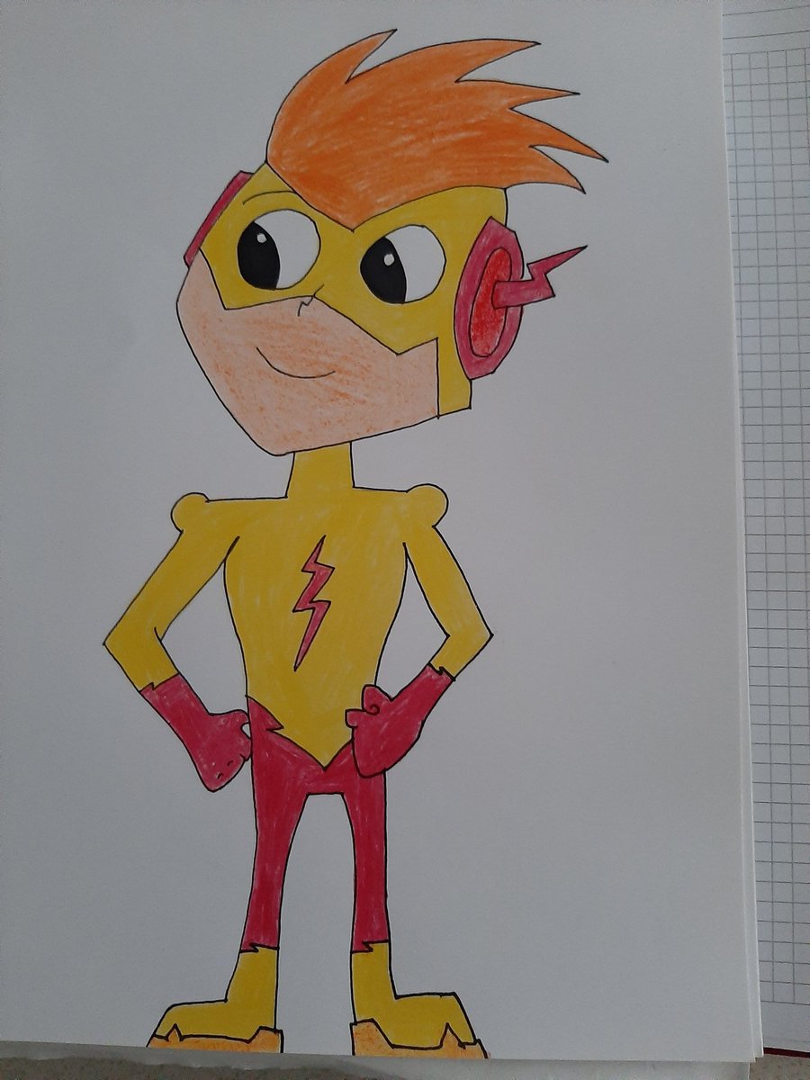 adamthehawke's tweet photo. Ticking boxes today.
-My boy's favourite superhero: #Theflash and #Kidflash
-Kid Flash wears #yellow
-His favourite TV show: #Teentitansgo
-Famous for running super-fast: encouraging that important active lifestyle.
#CFawarenessweek @CFAware #cysticfibrosis @cftrust @DCComicsKids https://t.co/S2lf8tnqim