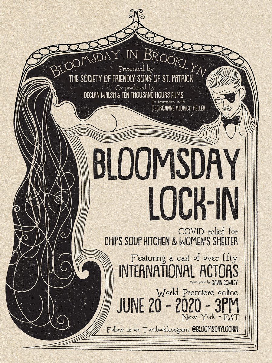 BloomsdayLockin's tweet photo. MEET OUR CAST: Caroline Morahan @MissMorahan is an Irish actress &amp; TV host. Highlights include: ABC’s Once Upon a Time, The Abbey, and hosting the Irish oscar's @IFTA Join us this weekend! 
All proceeds go to @chips4thave 
#Bloomsdaylockin #CarolineMorahan #irishactress https://t.co/0LySpBYMj3