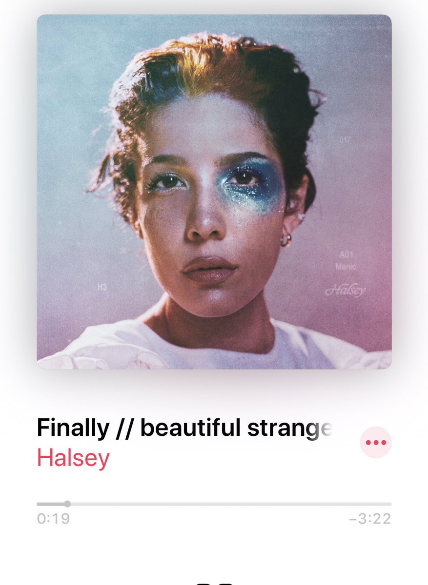 finally // beautiful stranger by halsey