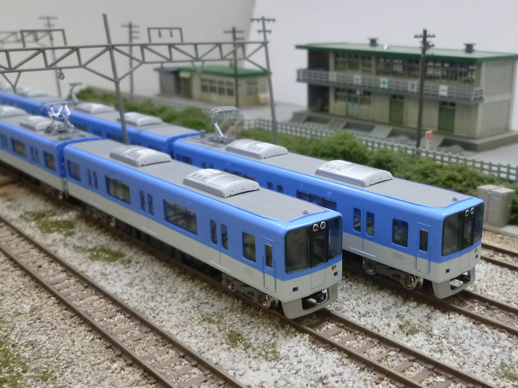 阪神5500系・5550系、コアレスモーター動力化で久しぶりの生産。どちら