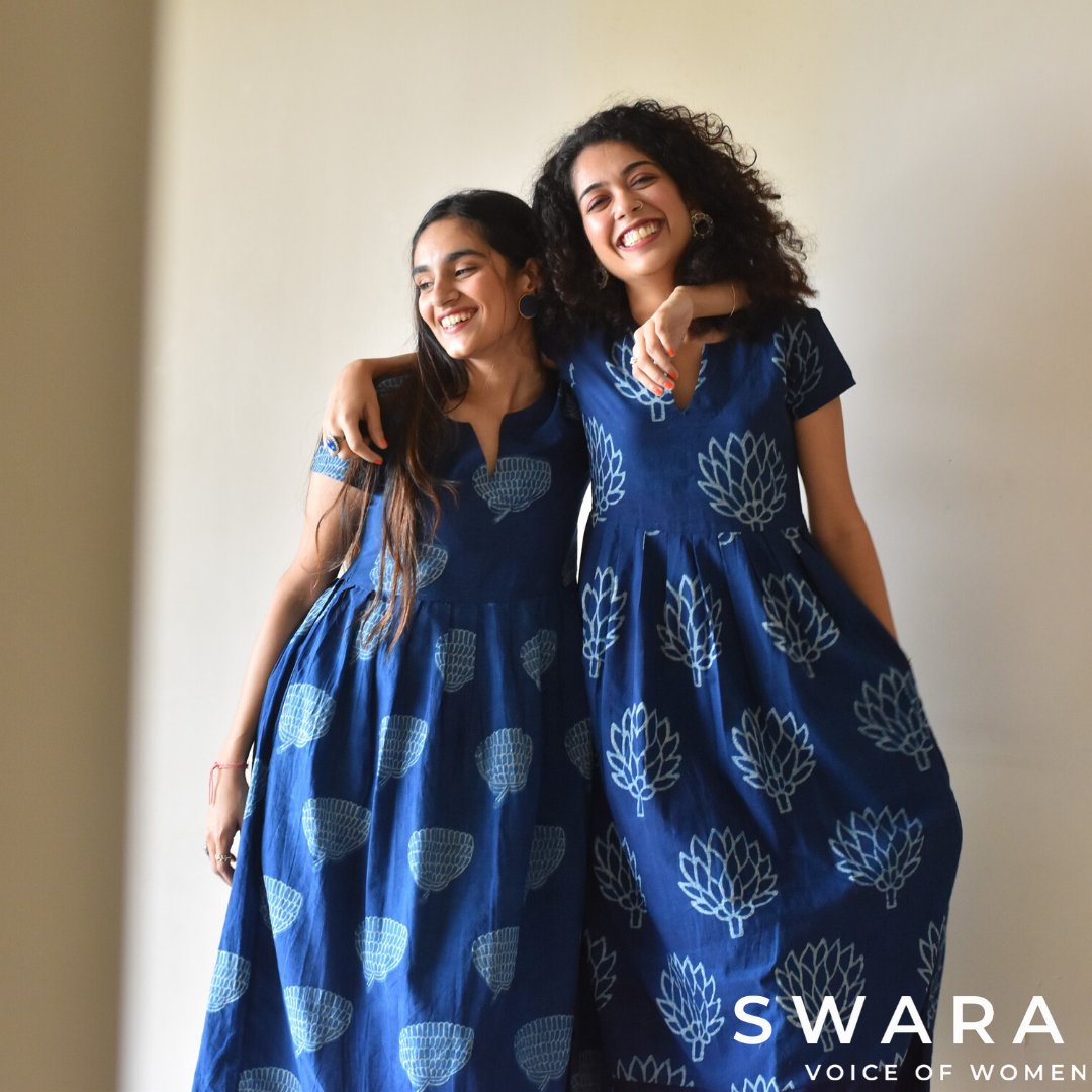 SwaraVOW's tweet photo. Living in a cohesive way with the #environment  is the new trend. Choosing other alternatives to fast fashion is IN! Caring about the environment is cool! 

Shop at Swara and buy our beautiful Indigo print #Sustainable garments and attires perfect for the environment and you! https://t.co/IaMqeVr5O1