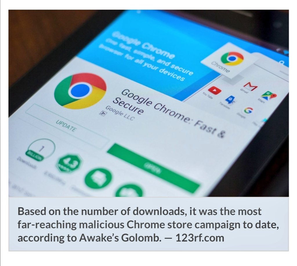 Jerry_OW's tweet photo. Massive spying on users of #Google’s #Chrome shows new #Securityweakness #cybercrime https://t.co/JgytFYEQPq https://t.co/M5lOULYyNY