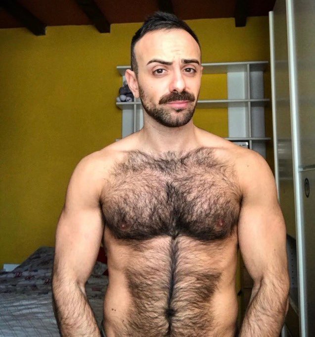 June 18  ???? #ILoveHairyMen #hairsome #hairychest #hairygay #hairyfan #scruff #beardedhomo #beard #hairymen